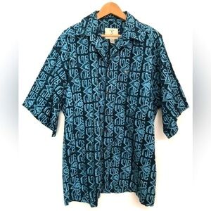 Artisan Outfitters Cotton Batik Tribal Pattern Shirt